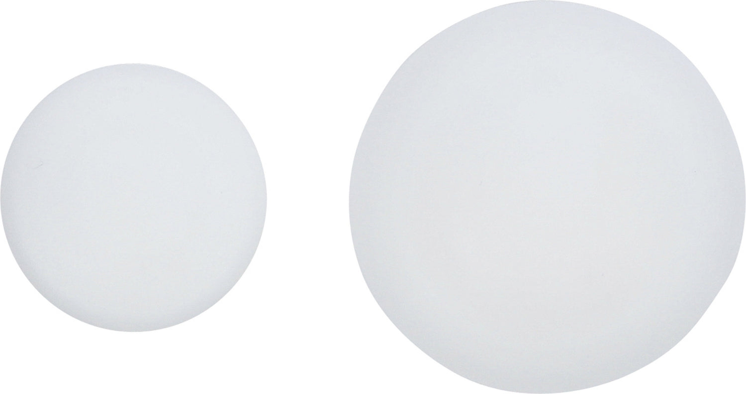 BGS DIY 80867 Satz Wandpuffer Türpuffer Ø 40mm & 60mm 2 teilig