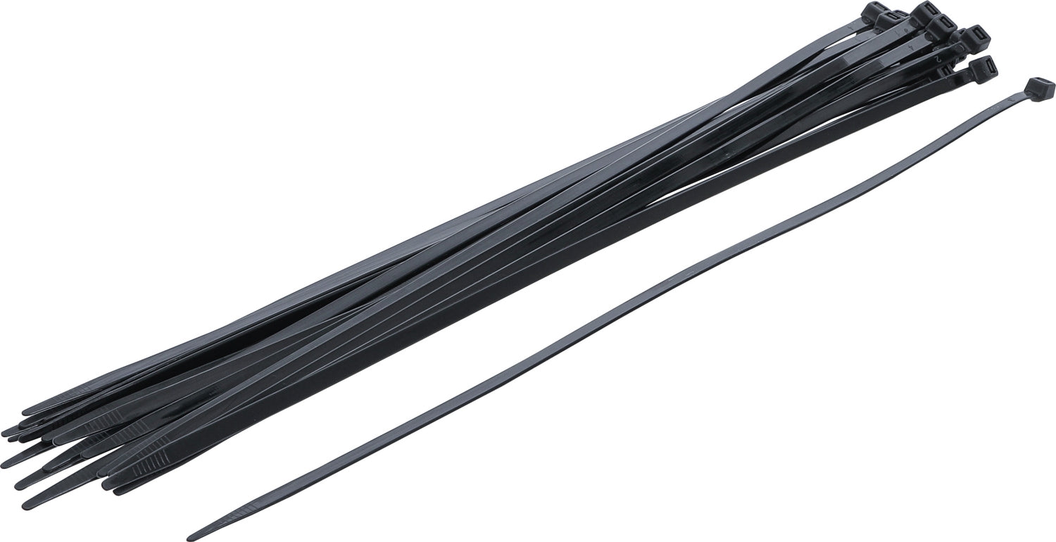 BGS DIY 80879 Sortiment Kabelbinder schwarz 7,6 x 500mm 20 teilig