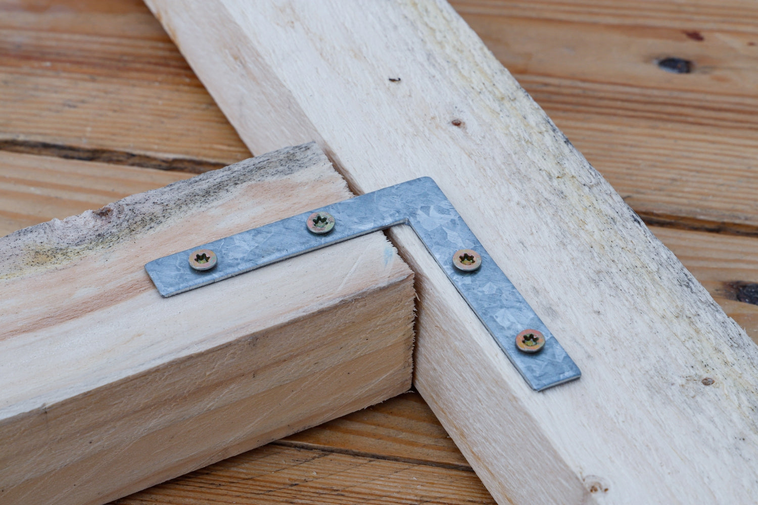 BGS DIY 80921 Satz L-Winkel 75 x 75 x 12mm 4 teilig