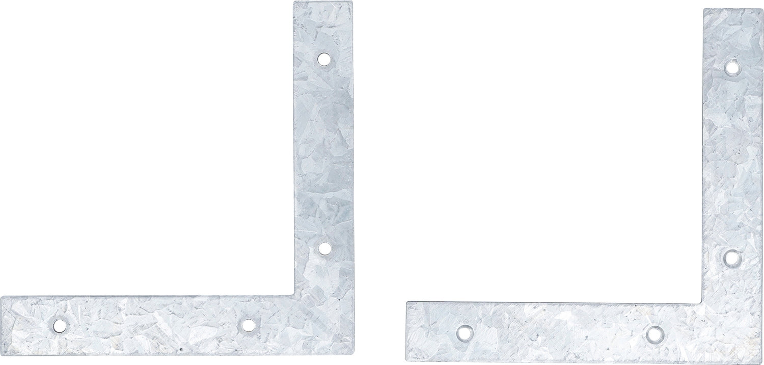 BGS DIY 80925 Satz L-Winkel 150 x 150 x 25mm 2 teilig