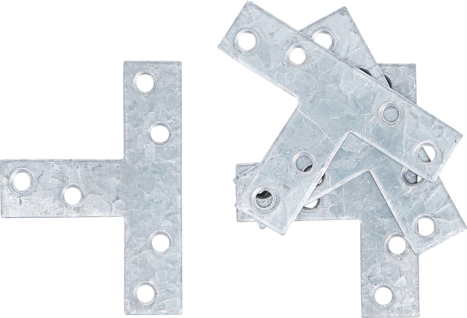 BGS DIY 80927 Satz T-Winkel 70 x 50 x 16mm 4 teilig