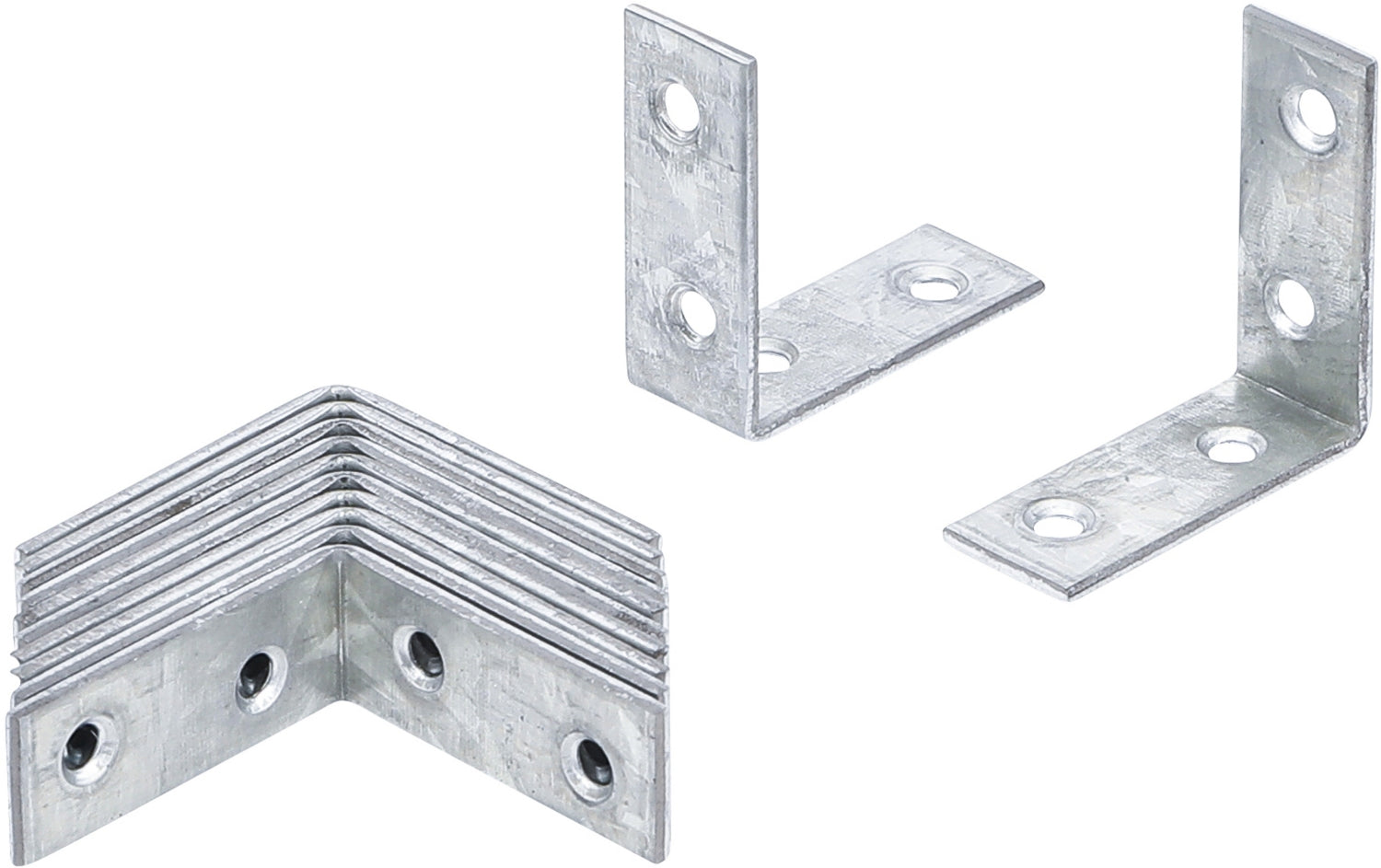 BGS DIY 80944 Satz Stuhlwinkel 40 x 40 x 15mm 12 teilig