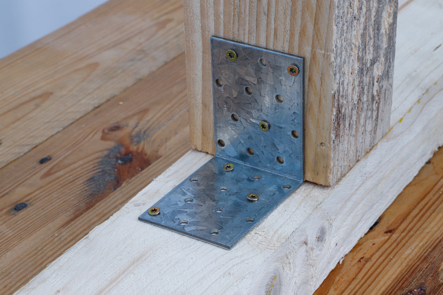 BGS DIY 80948 Winkelverbinder 80 x 80 x 60 x 2,5mm