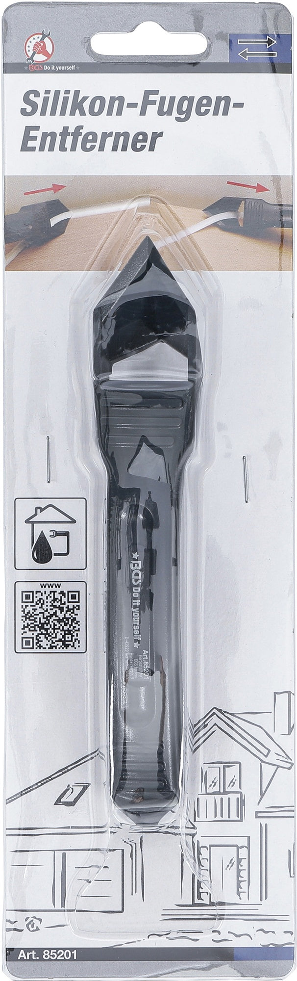 BGS DIY 85201 Silikon Fugenentferner