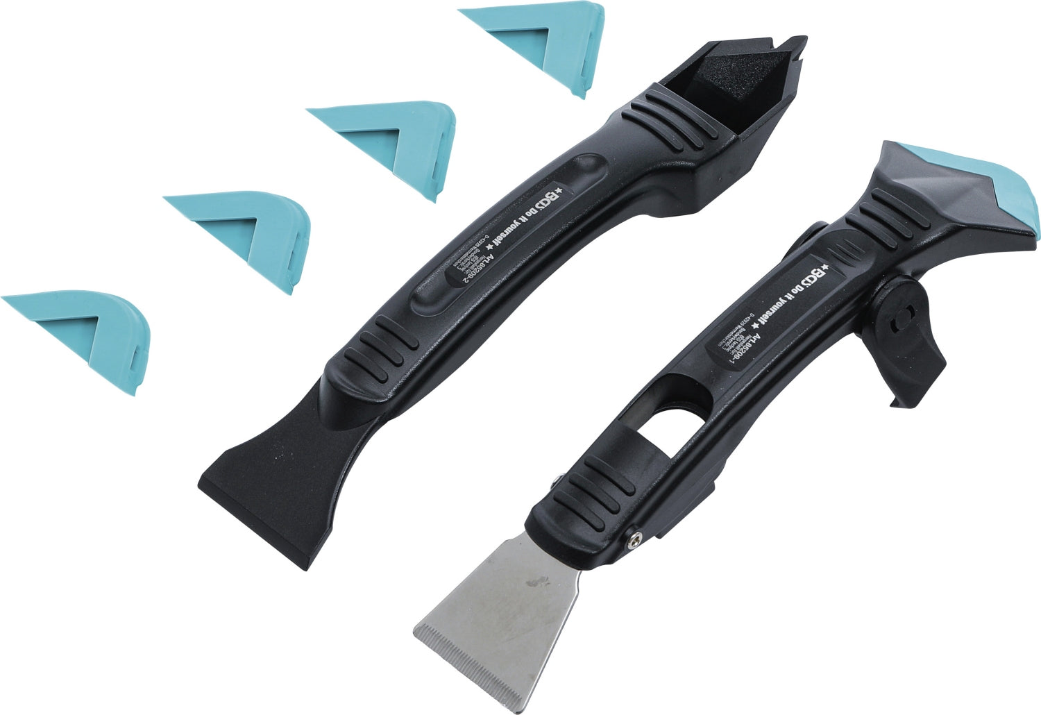 BGS DIY 85209 Satz Silikon Fugenentferner & Spachtel 7 teilig