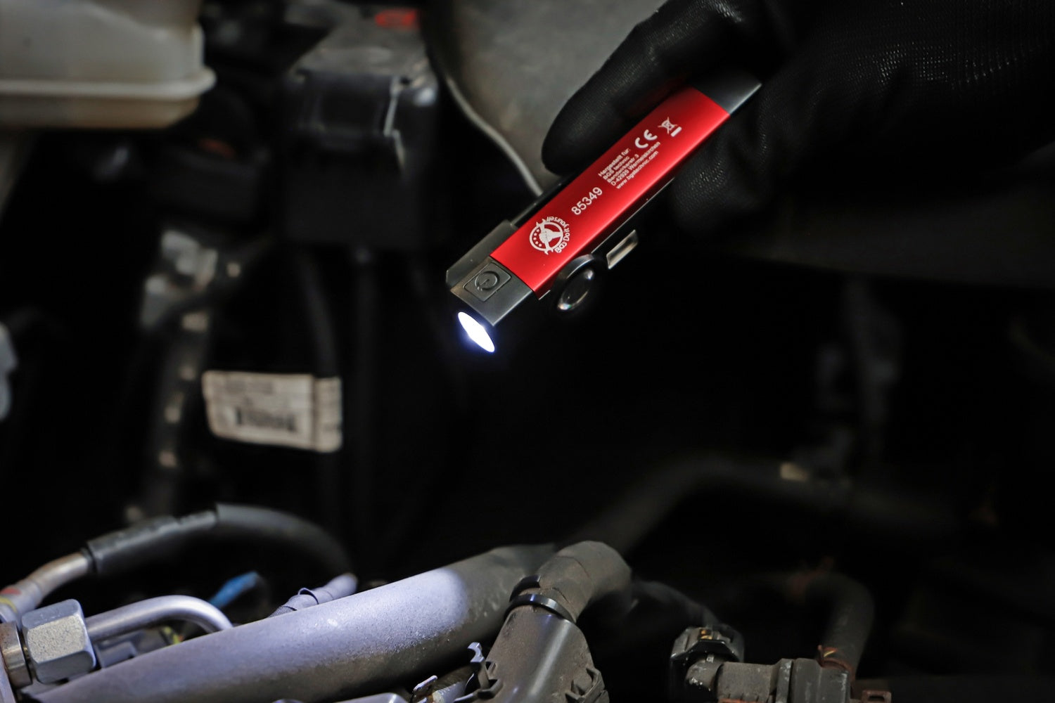 BGS DIY 85349 COB-LED UV Aluminium Handleuchte 1 Watt