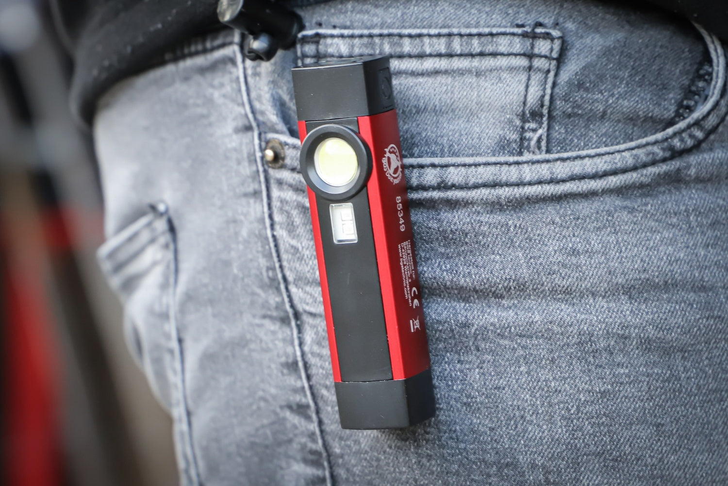 BGS DIY 85349 COB-LED UV Aluminium Handleuchte 1 Watt