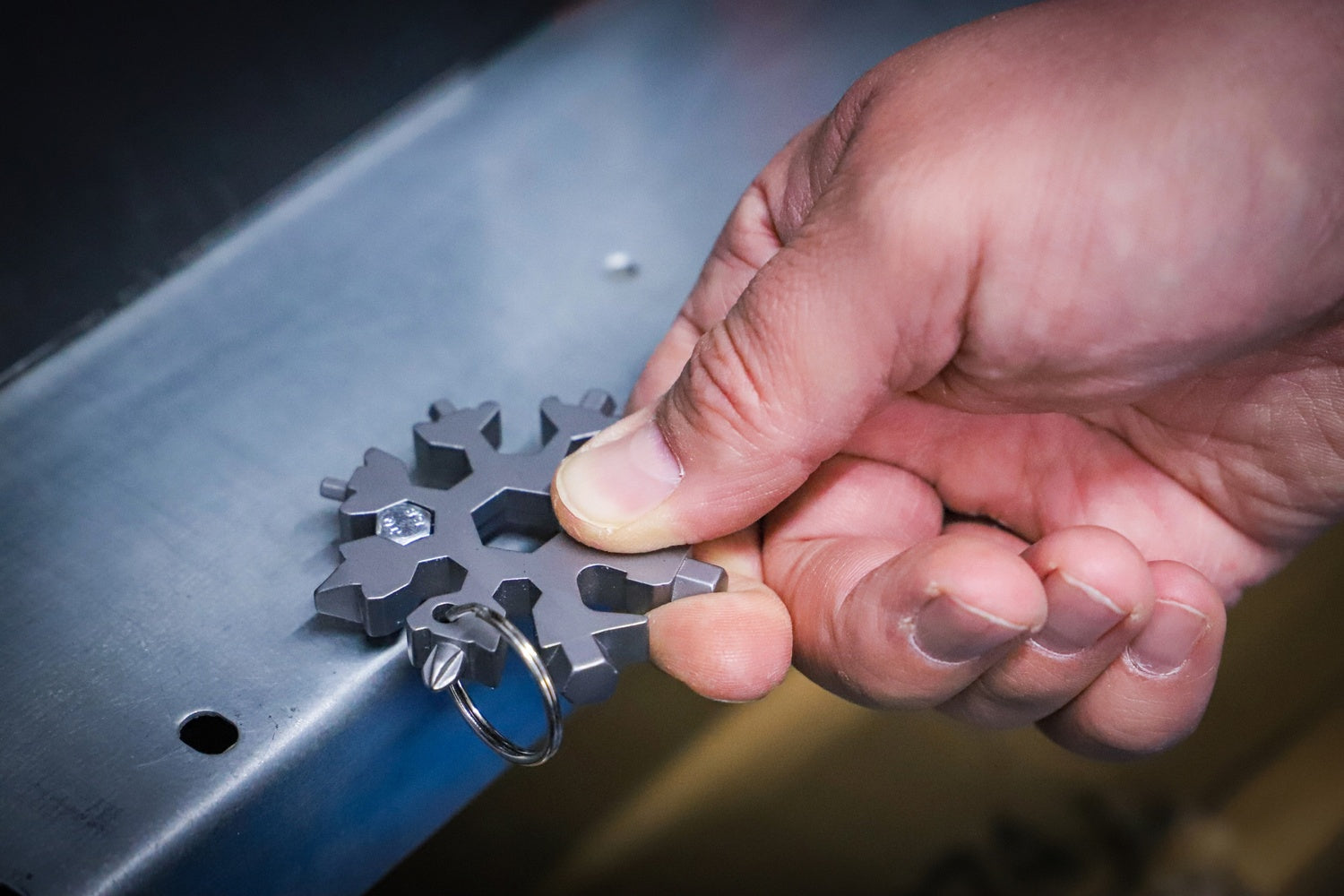 BGS DIY 85880 Multifunktionswerkzeug Schneeflocke 18-IN-1 Edelstahl