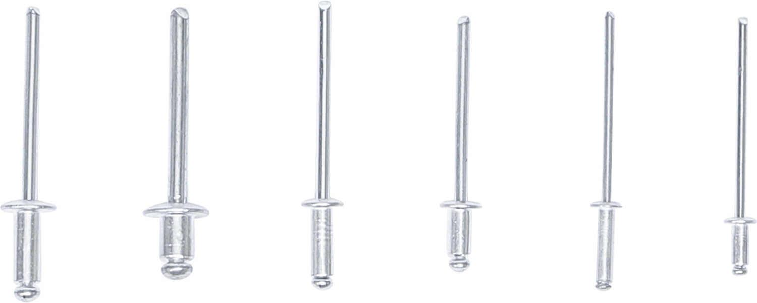 BGS DIY 88142 Sortiment Poppnieten / Blindnieten Ø2,4 - 4,8mm 70 teilig