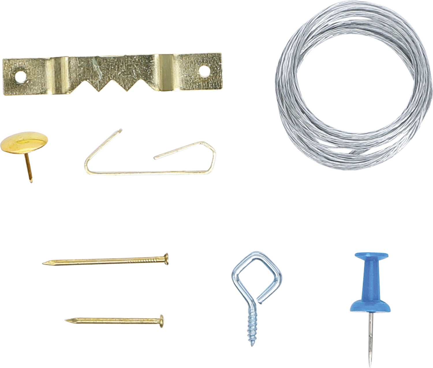 BGS DIY 88146 Sortiment Bilderhaken 97 teilig