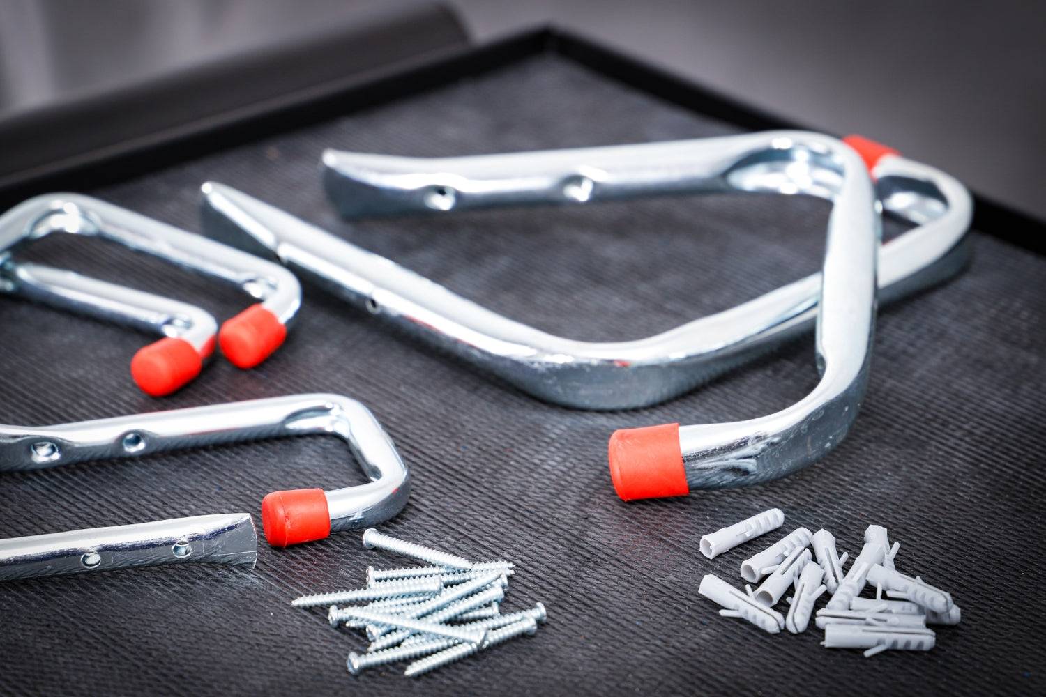 BGS DIY 88300 Sortiment Wandhaken inklusive Schrauben & Dübel 6 teilig