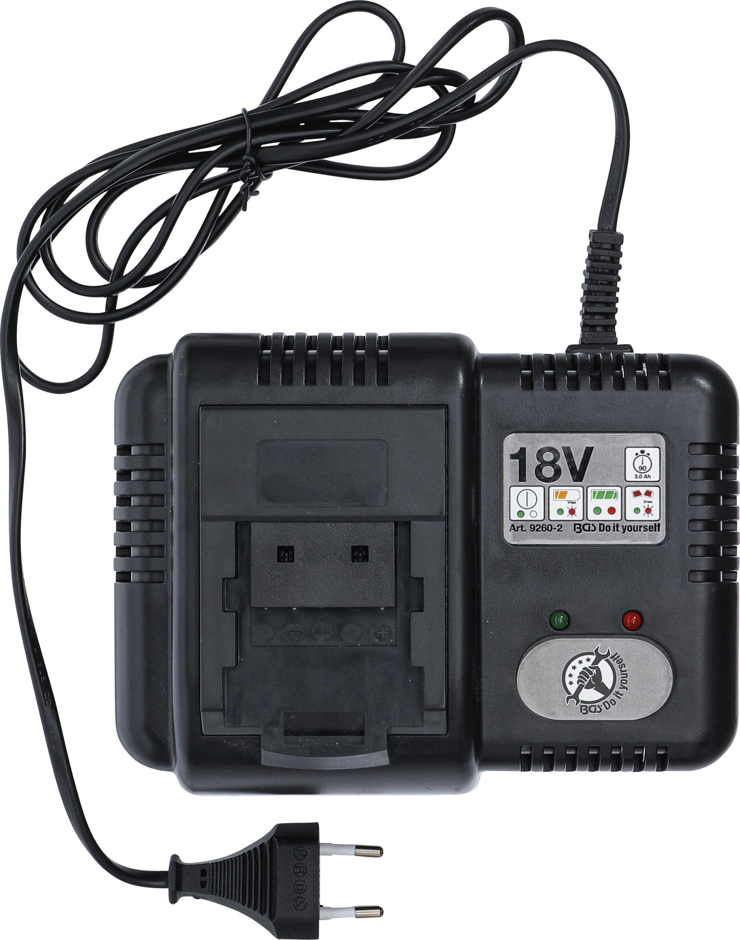 BGS DIY 9260-2 Schnellladegerät für Akku-Schlagschrauber Artikel 9260