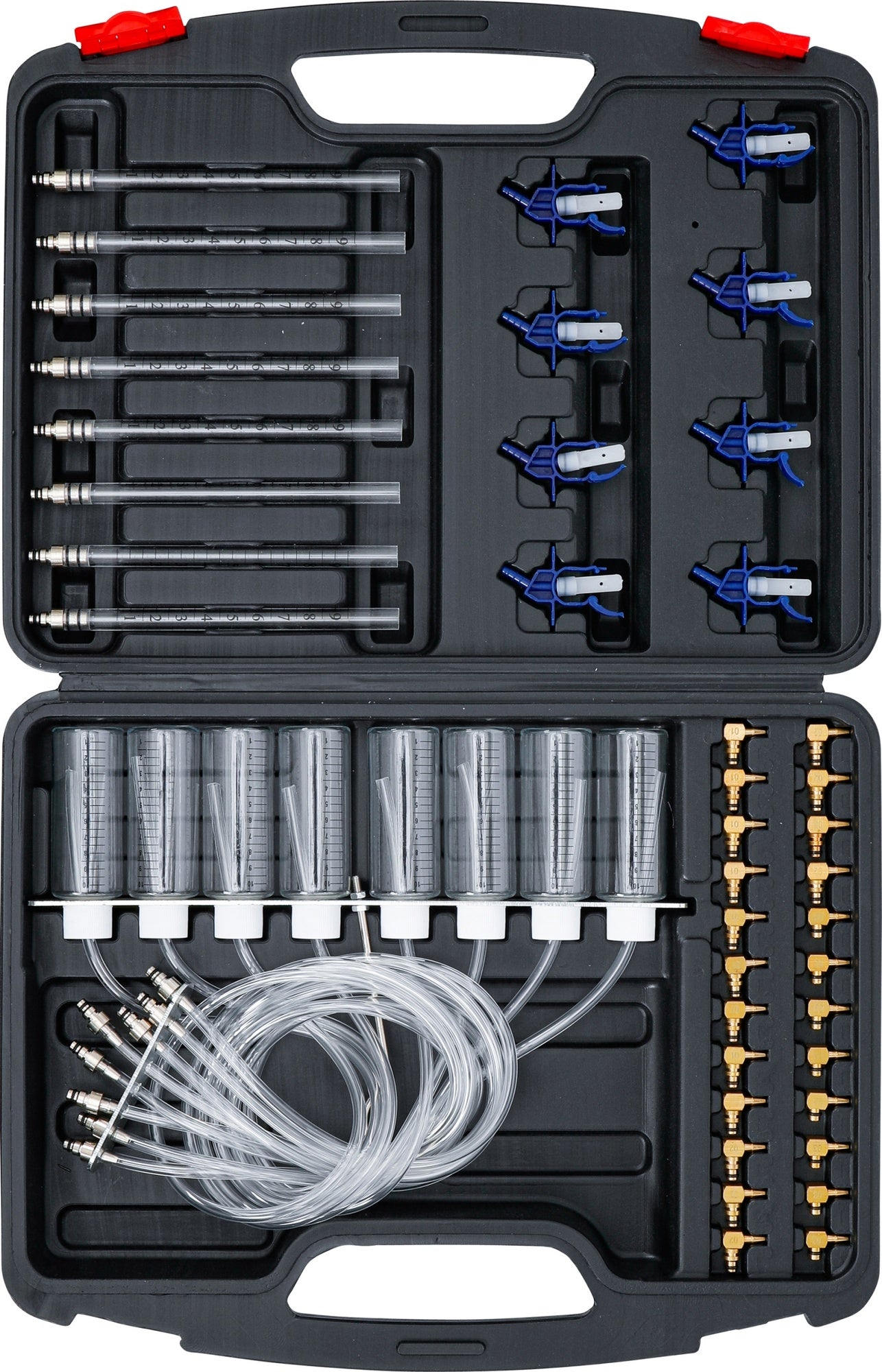 BGS DIY 98106 Tester für Common-Rail-Motoren inklusive 32 Adaptern