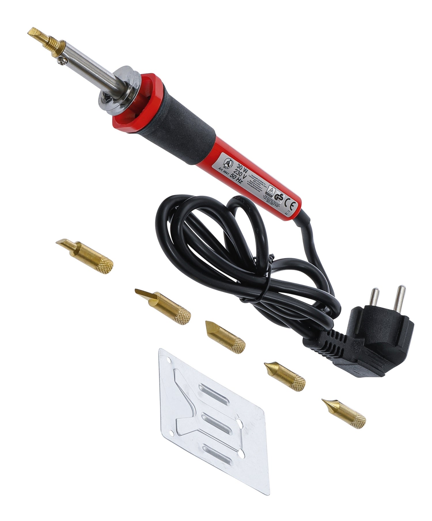 BGS DIY 9941 Brenn- und Lötkolben inklusive Zubehör 7 teilig