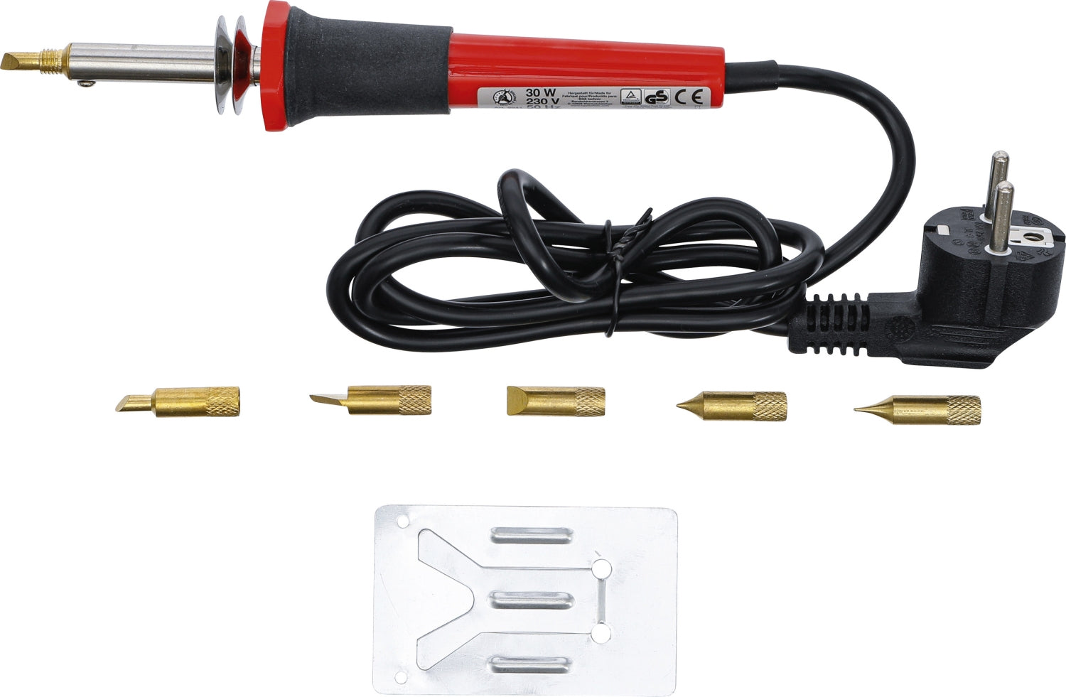 BGS DIY 9941 Brenn- und Lötkolben inklusive Zubehör 7 teilig