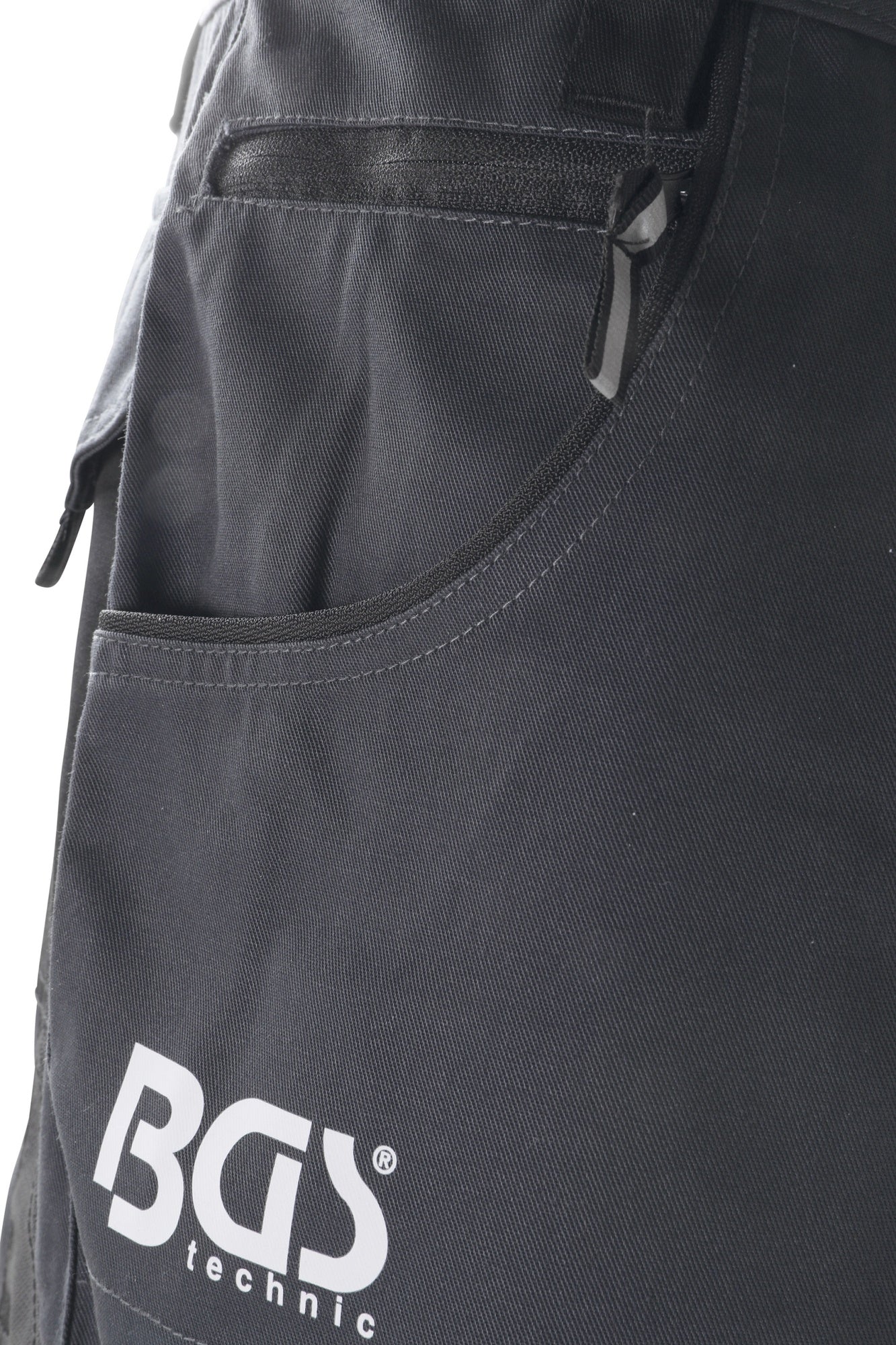 BGS 90076 Arbeitshose kurz 7 Hosentaschen Größe 56 mit BGS Logo