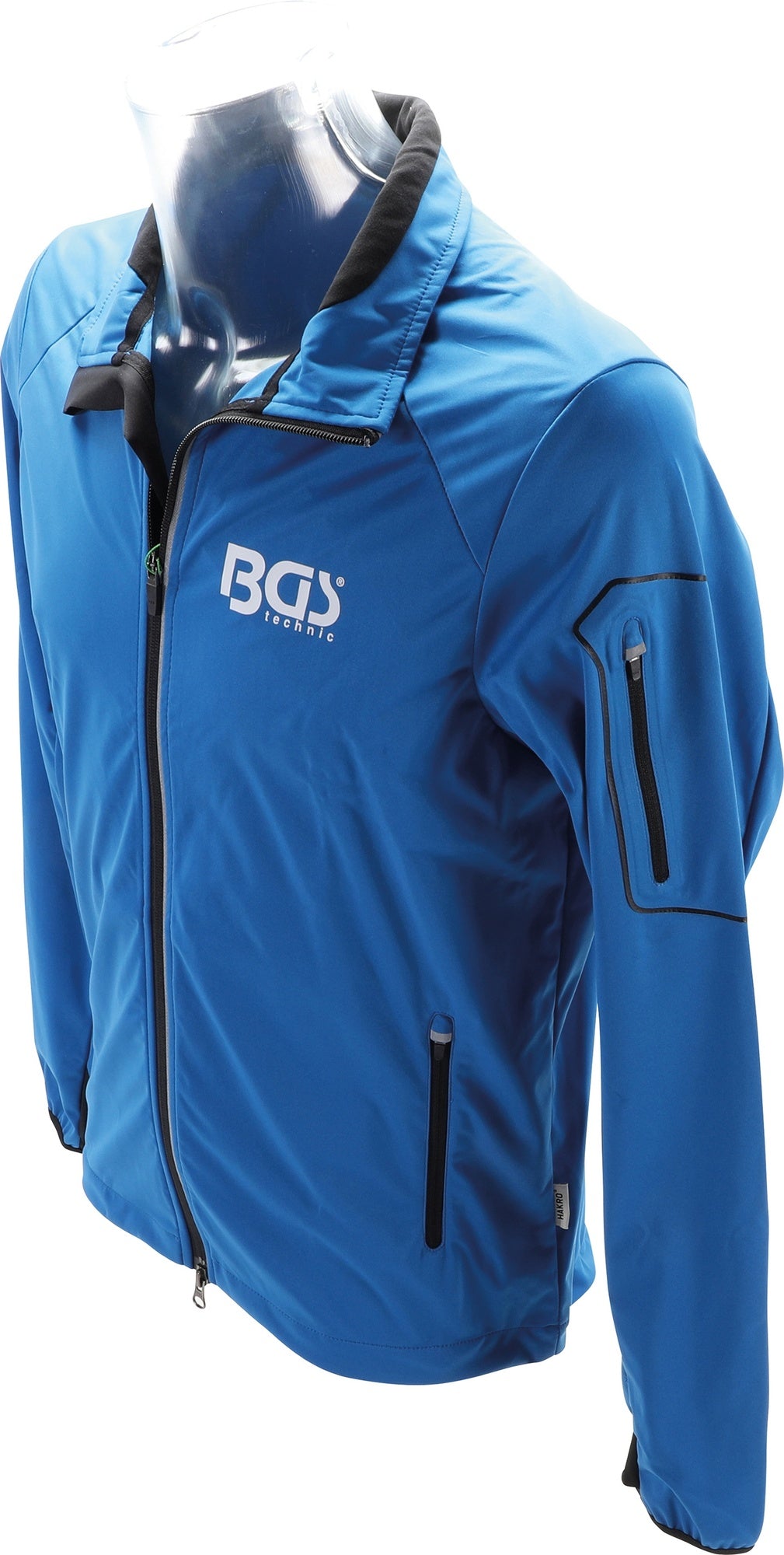 BGS 90057 Softshelljacke atmungsaktiv wasserdicht Größe 3XL mit BGS Logo
