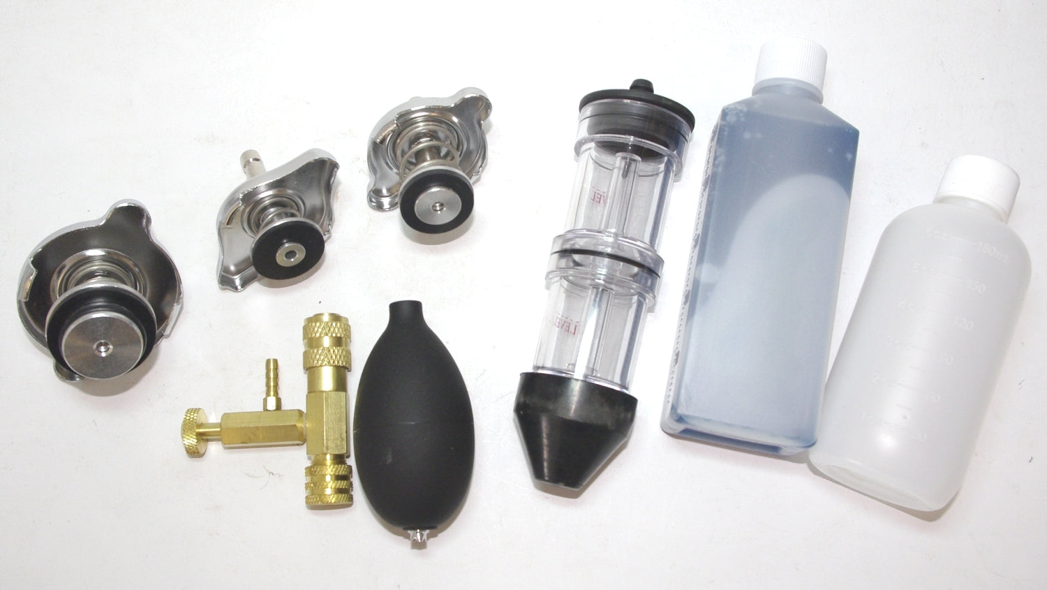 ASTA A-1025B CO2 Lecktester Zylinderkopf Leckagetester mit 3 Bajonettadaptern