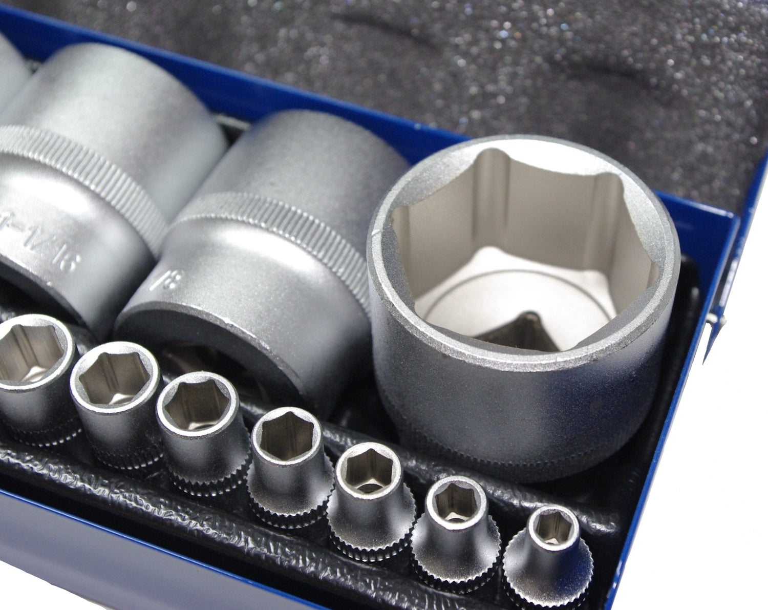 CONDOR 1194 Satz ZOLL Nüsse Steckschlüssel Einsätze zöllige Ausführung 24teilig