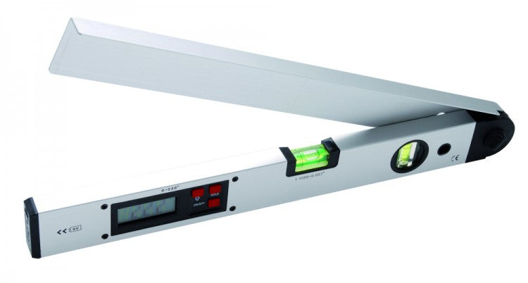 BGS 50440 Digitaler Winkelmesser 0°- 230° mit LCD Display und 2 Wasserwaagen