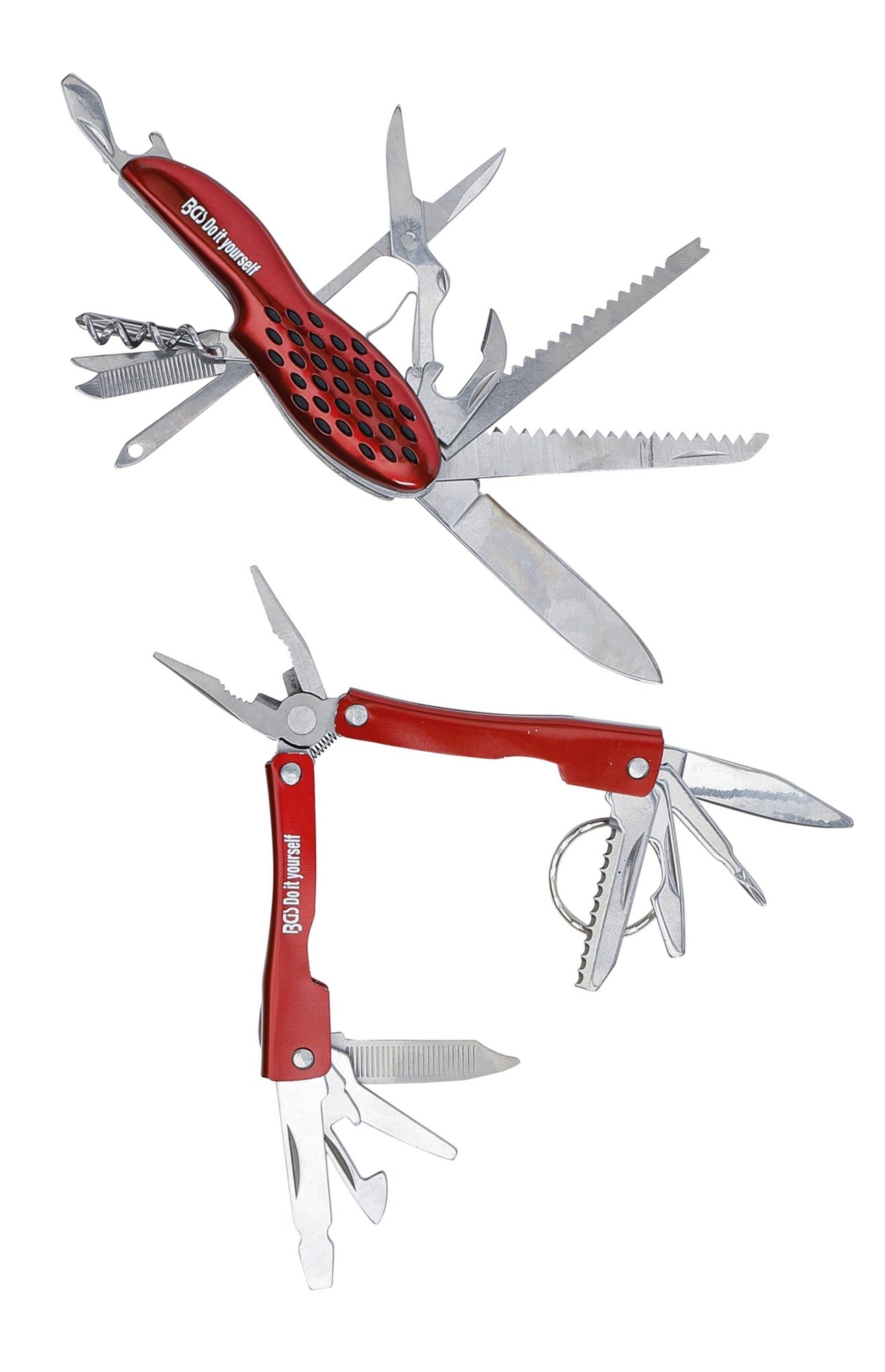 BGS DIY 50632 Multifunktionales Werkzeug Taschenmesser Multitool