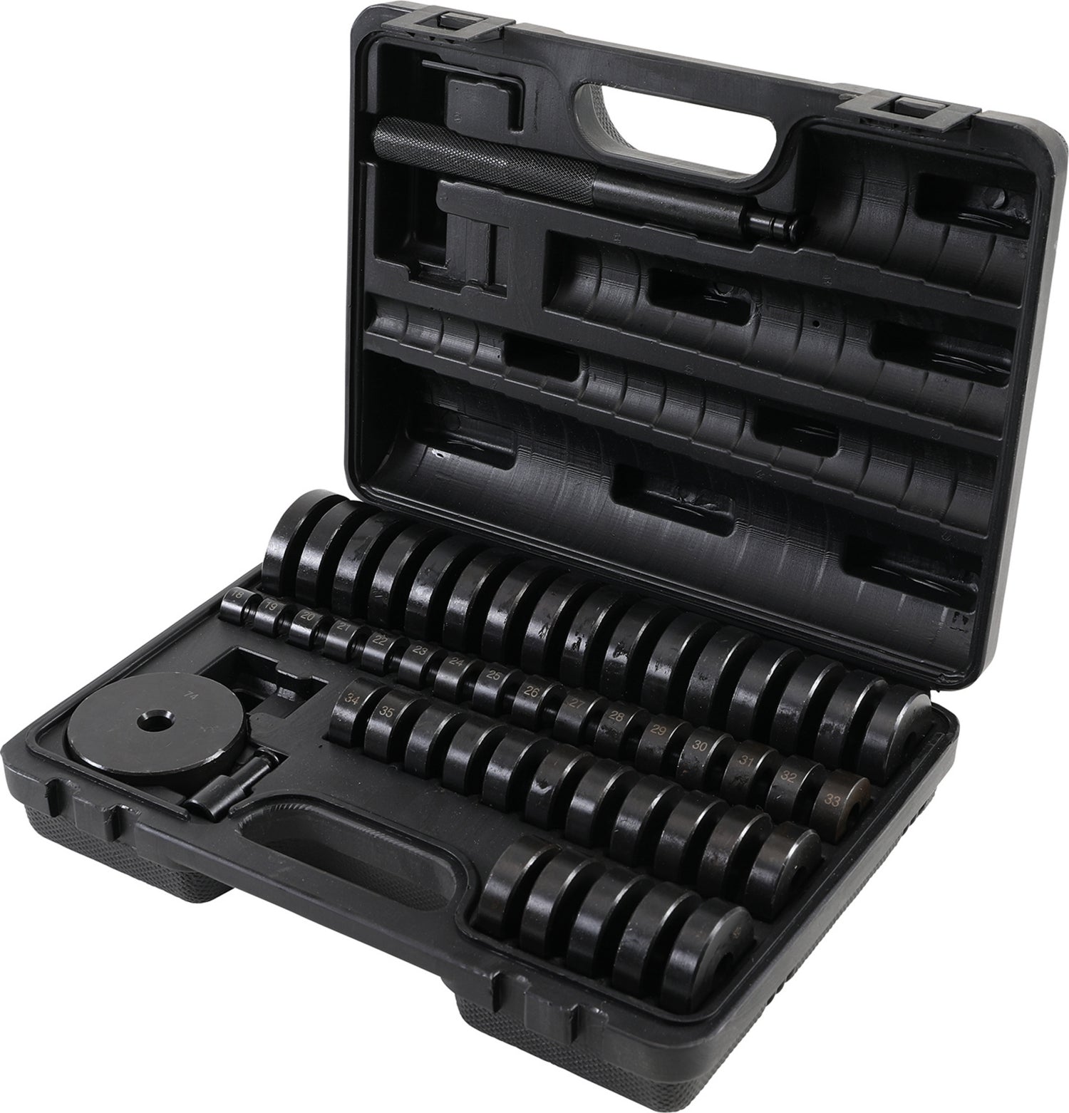 BGS DIY 98467 Satz Montagescheiben für Radlager 52 teilig