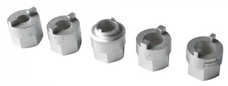 ASTA A-SN005 Satz 5 x Nüsse für Nutmutter Stoßdämpfer Federbein VW Audi Skoda Seat Mercedes