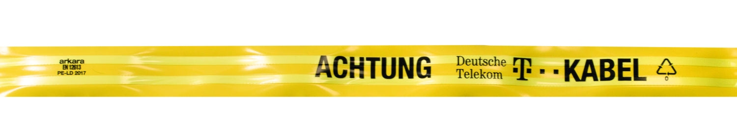 FLUID 20001 Trassenwarnband Gelb "TELEKOM" Länge 250m