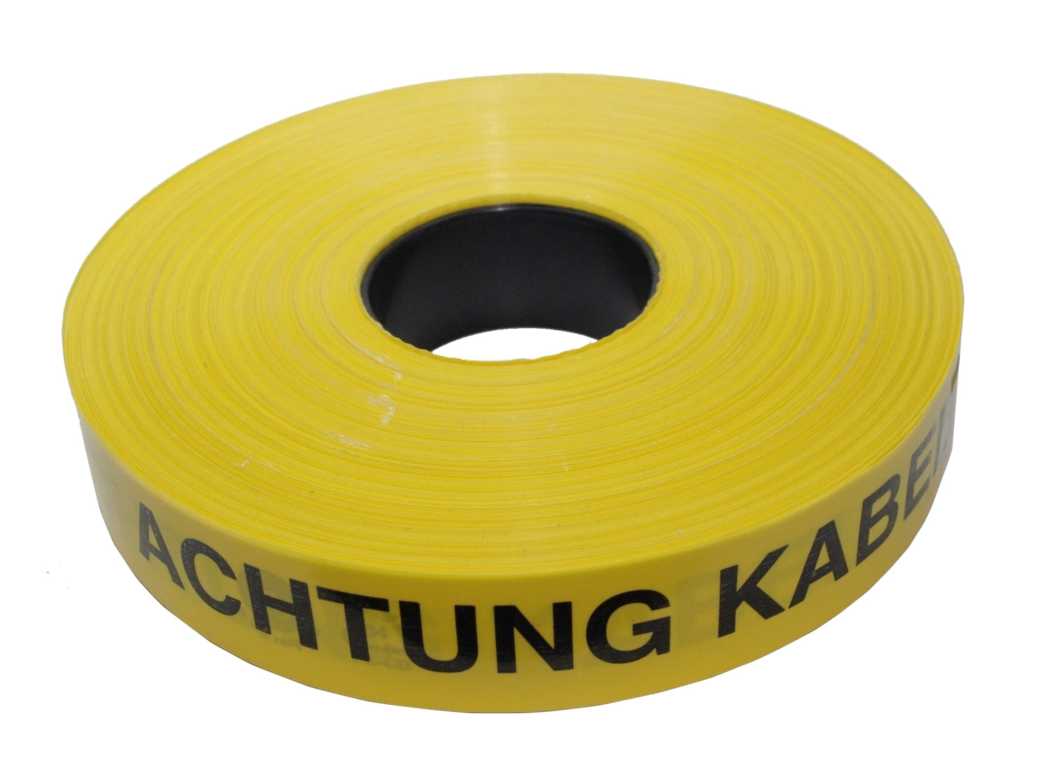 FLUID 20002 Trassenwarnband aus PE Gelb mit Aufdruck ACHTUNG KABEL Länge 250m