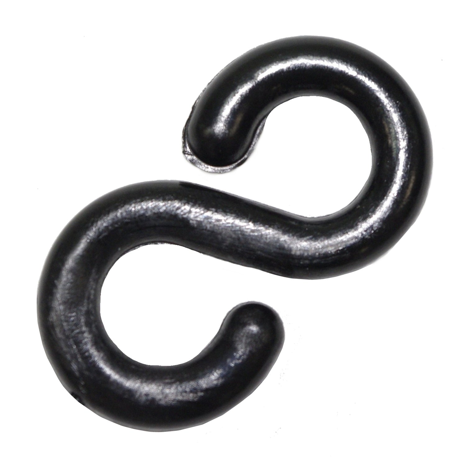 FLUID 50027-Schwarz Satz Zubehör Gliederkette S-Haken Kunststoff Schwarz Ø8mm 10 teilig