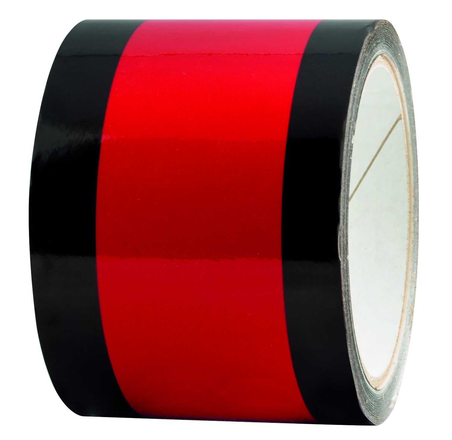 FLUID 40018 Schilderabdeckband schwarz / rot reflektierend Länge 12,5 Meter Breite 100mm
