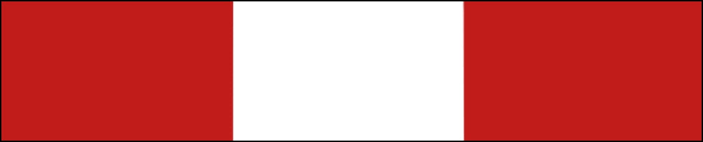 FLUID 10047 Absperrband Warnband ROBUST Rot Weiß gerade / geblockt Länge 500m