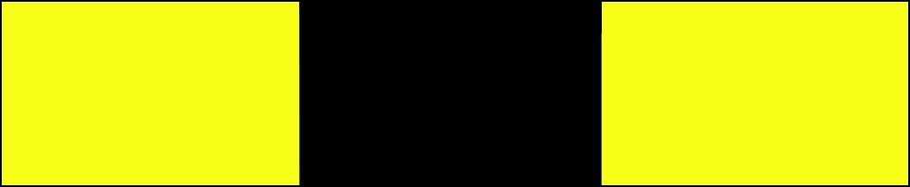 FLUID 10048 Absperrband Warnband ROBUST Gelb Schwarz gerade / geblockt Länge 500m