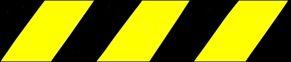 FLUID 100481 Absperrband Warnband ROBUST Gelb Schwarz quer gestreift Länge 500m