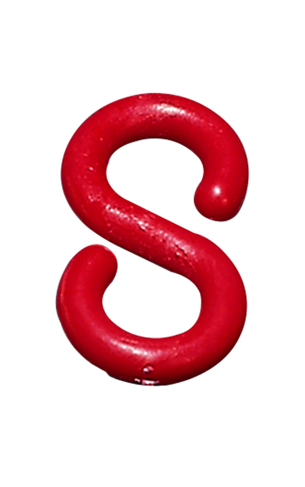 FLUID 50027-Rot Satz Zubehör Gliederkette S-Haken Kunststoff Rot Ø8mm 10 teilig