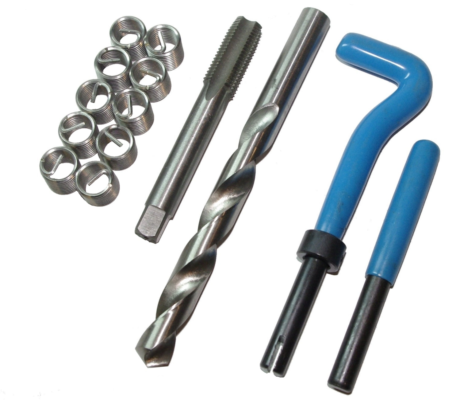 SATRA S-X38K Satz Gewindereparatur M14x1.25 Gewinde Set 14 tlg. inkl. Bohrer