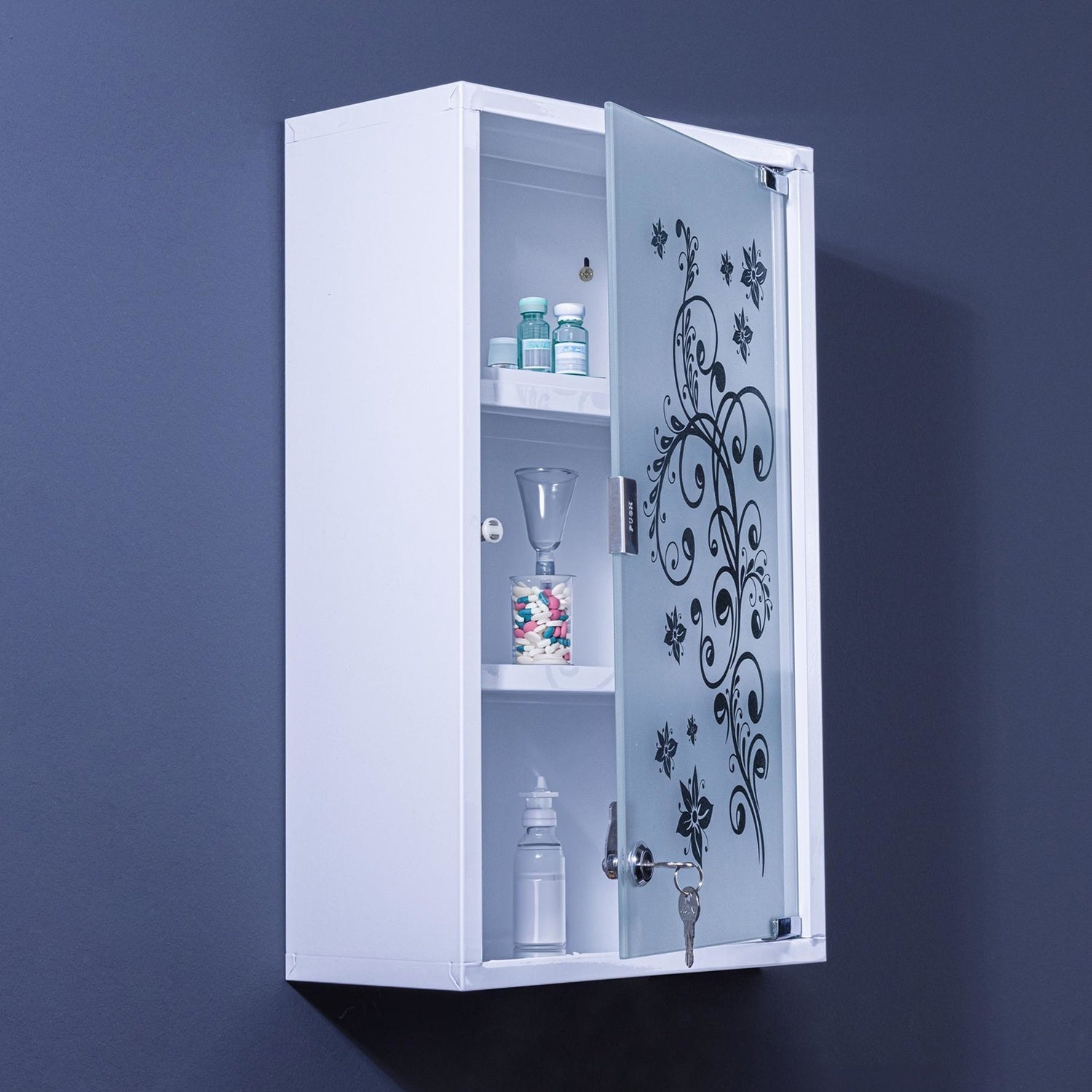 Haushalt International 33288 Medizinschrank bedruckt Hausapotheke