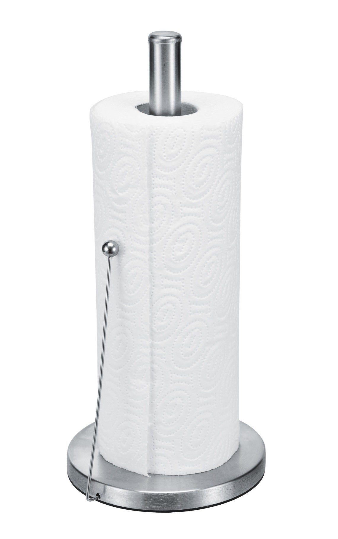 Haushalt International 34046 Küchenrollenhalter aus Edelstahl 15 x 32,5cm