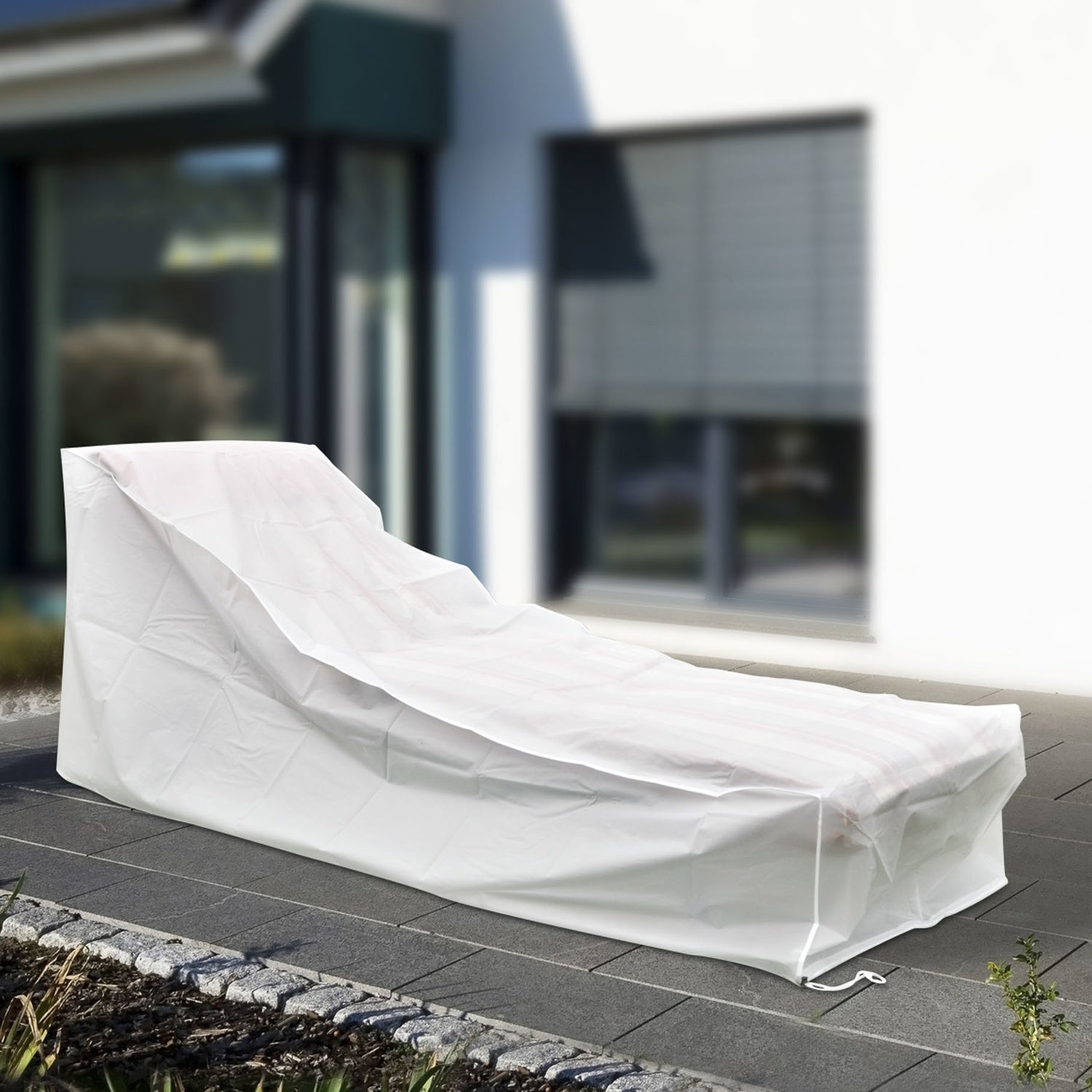 Haushalt International 61036 Abdeckhaube Sonnenliege 200 x 75 x 40/70cm Schutzhülle