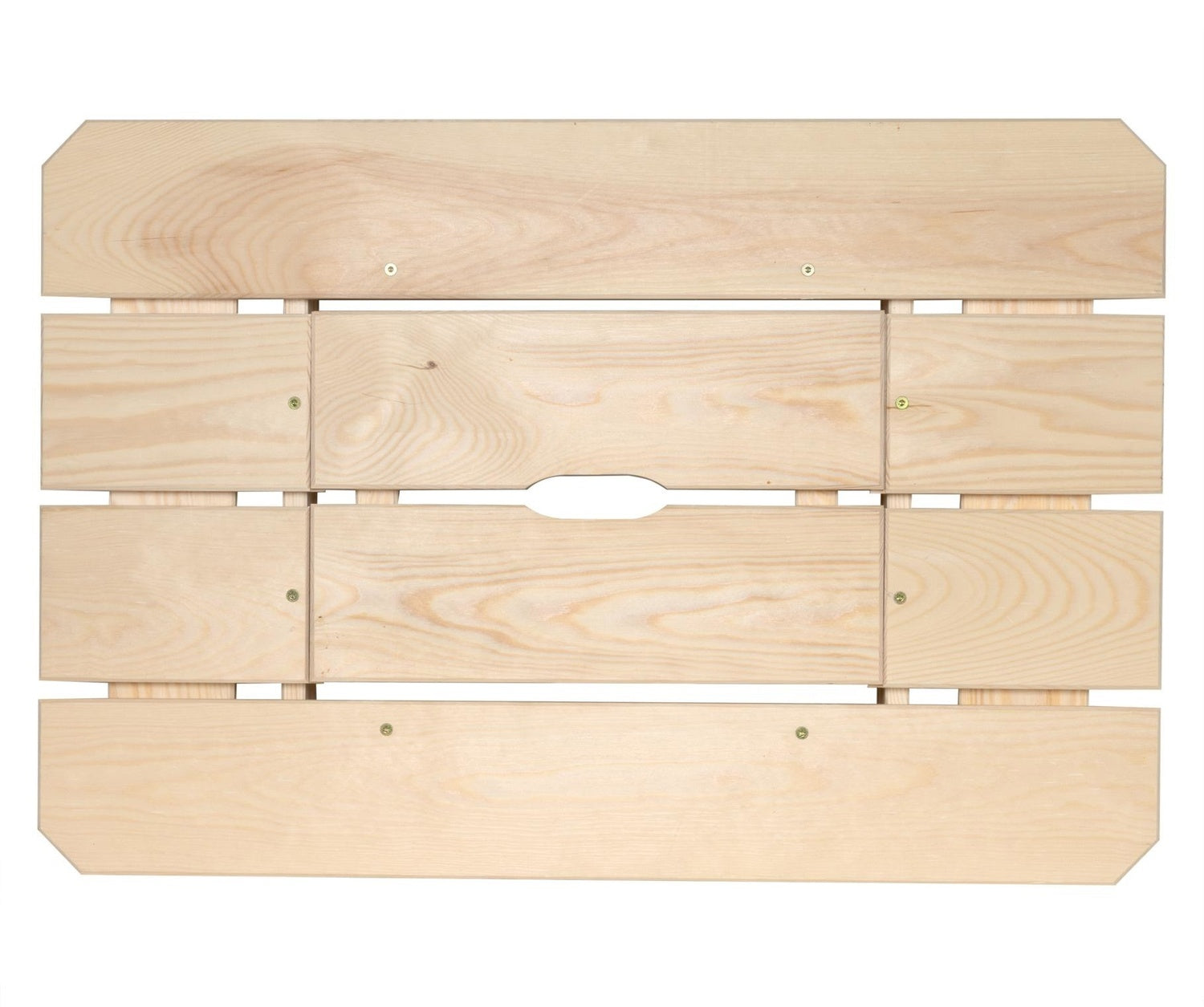 Haushalt International 64044 Bierkasten Holztisch mit Deckel 79 x 57,5 x 10,5cm