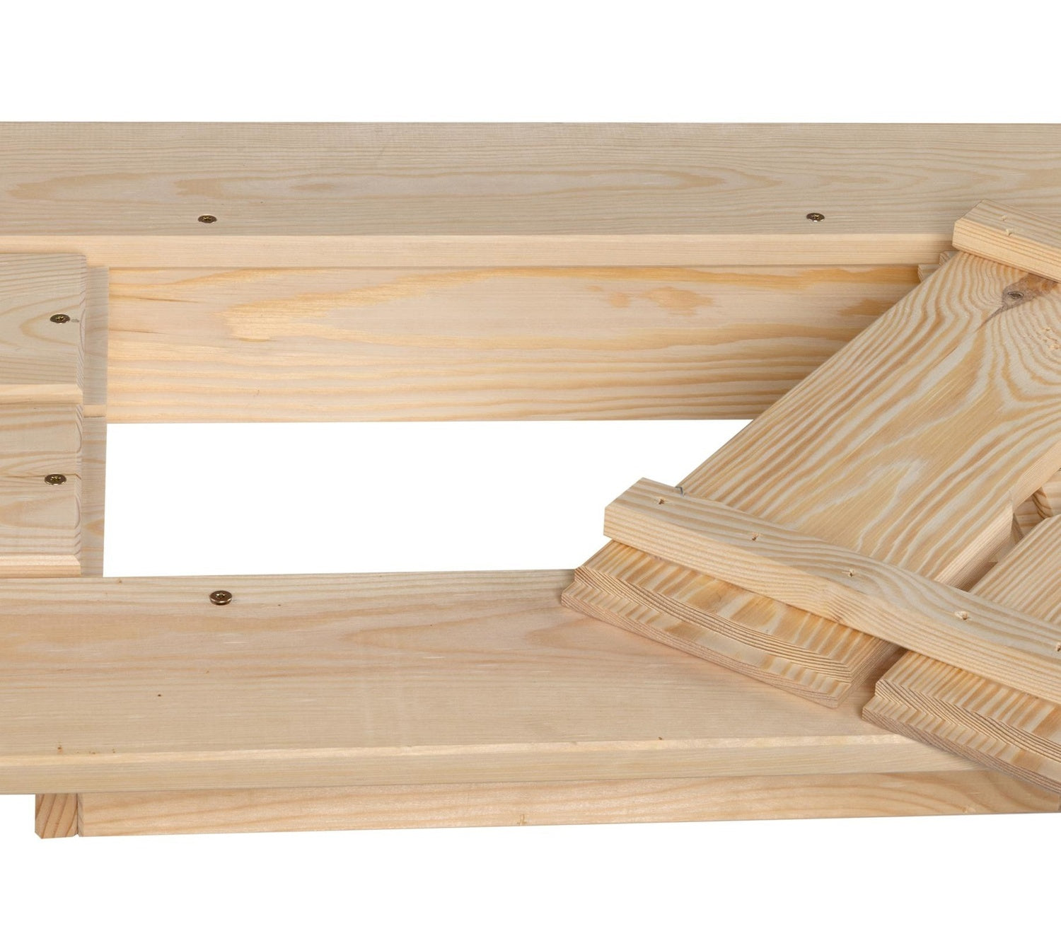 Haushalt International 64044 Bierkasten Holztisch mit Deckel 79 x 57,5 x 10,5cm