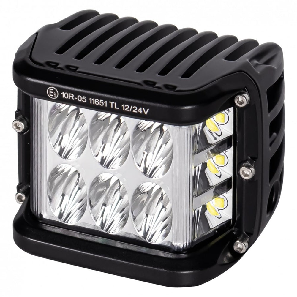 KAMAR L0061 2x Arbeitsscheinwerfer Cube Combo 9xLED 12/24 Volt