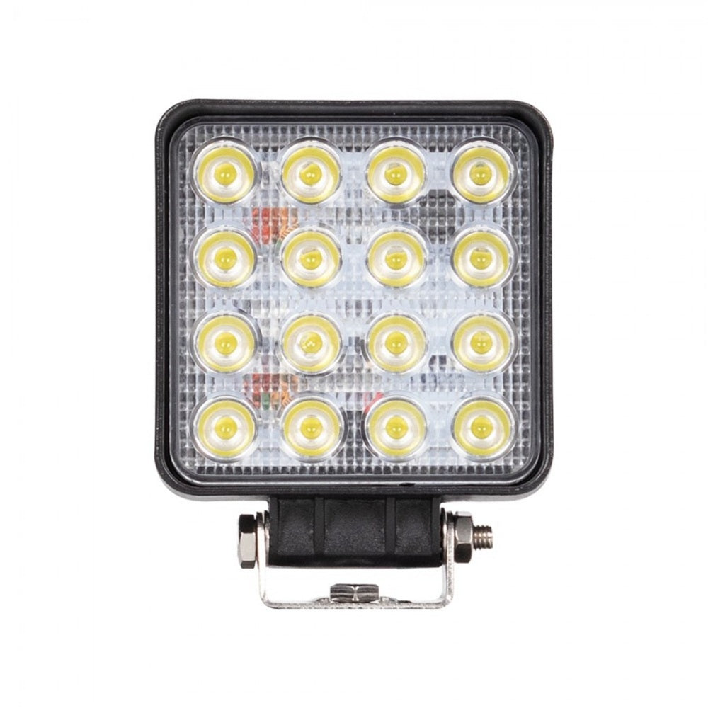 KAMAR L0081 LED Arbeitsscheinwerfer 16x LED quadratisch 12/24 Volt