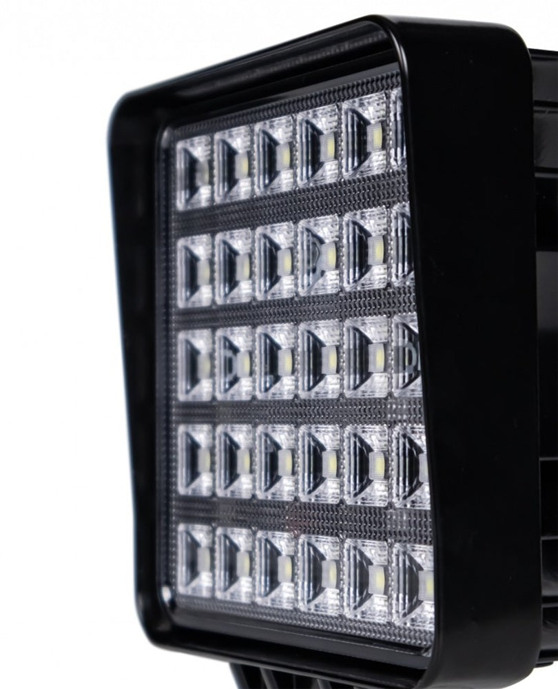 KAMAR L0156 LED Arbeitsscheinwerfer 30x LED quadratisch mit Schalter 12/24 Volt