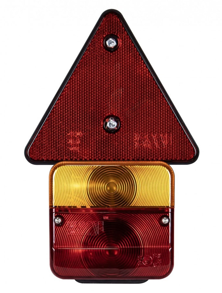 KAMAR L1070-Z Satz Rückleuchten Magnet Dreieck Anhänger 7,5m 12 Volt