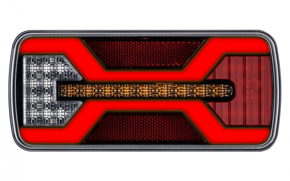 KAMAR L2429 LED Rückleuchte X-SPIDER 1 COF Bajonett 69x LED mit Rückfahrlicht 10-30 Volt