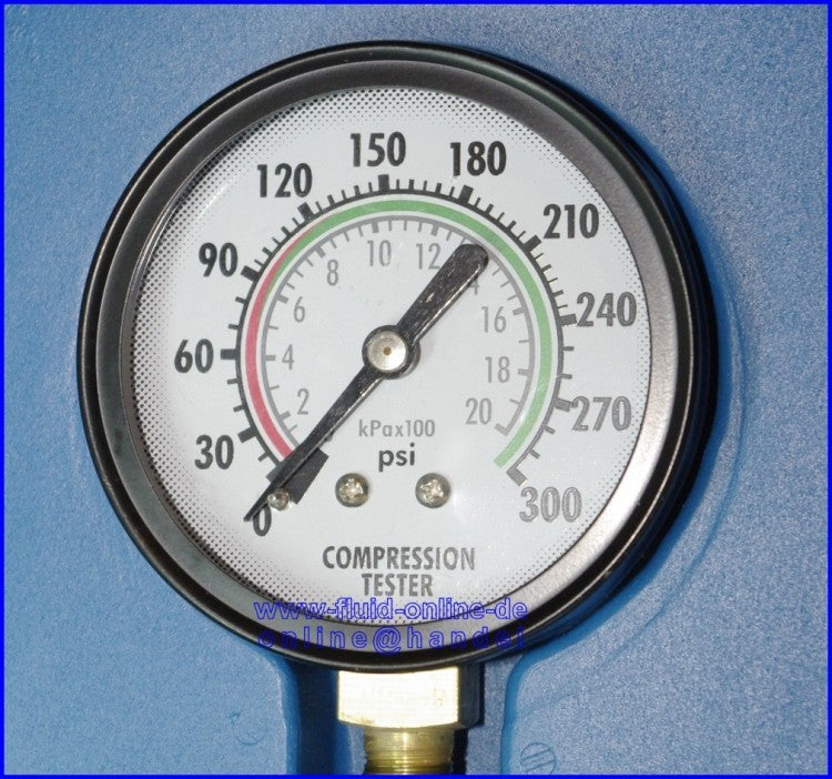 SATRA S-CTK Kompressionsprüfer bis 20 bar Anschluß 14 + 18 mm + Verlängerung