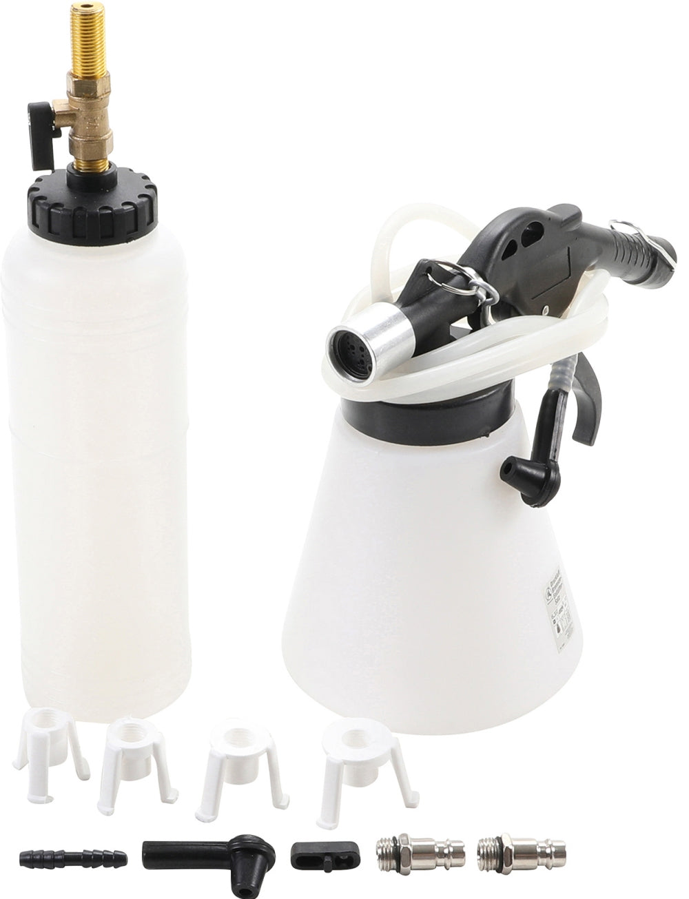 BGS DIY 18087 Satz Druckluft Entlüfter für Bremsen 7-teilig