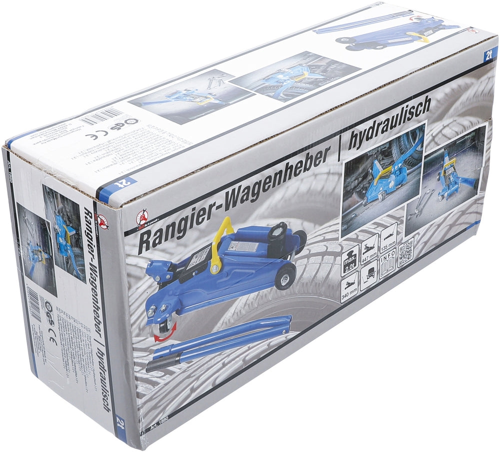 BGS DIY 1880 Rangierwagenheber hydraulisch 2t