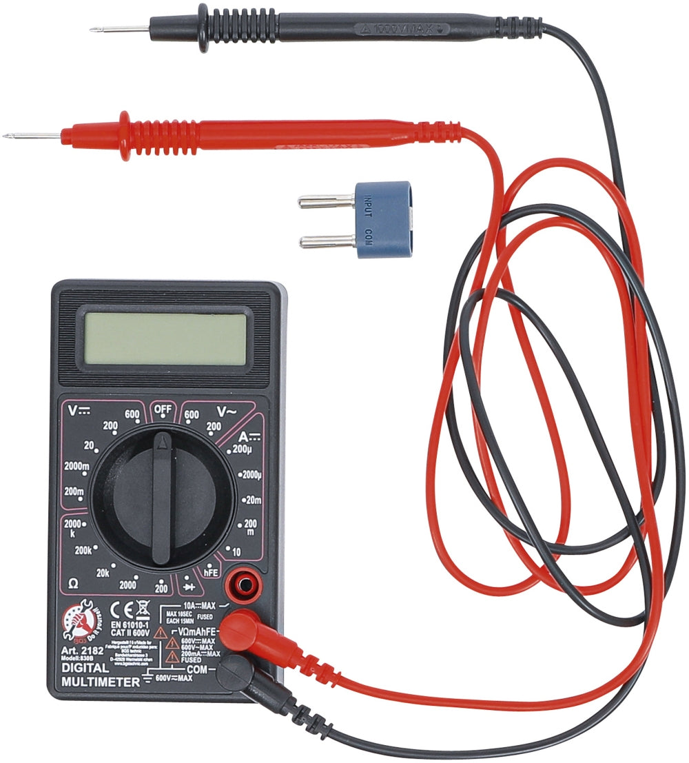 BGS DIY 2182 Digitales Multimeter 3 1/2 stellig